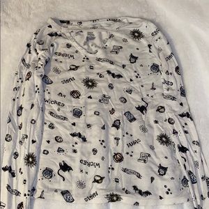 Halloween long sleeve shirt.